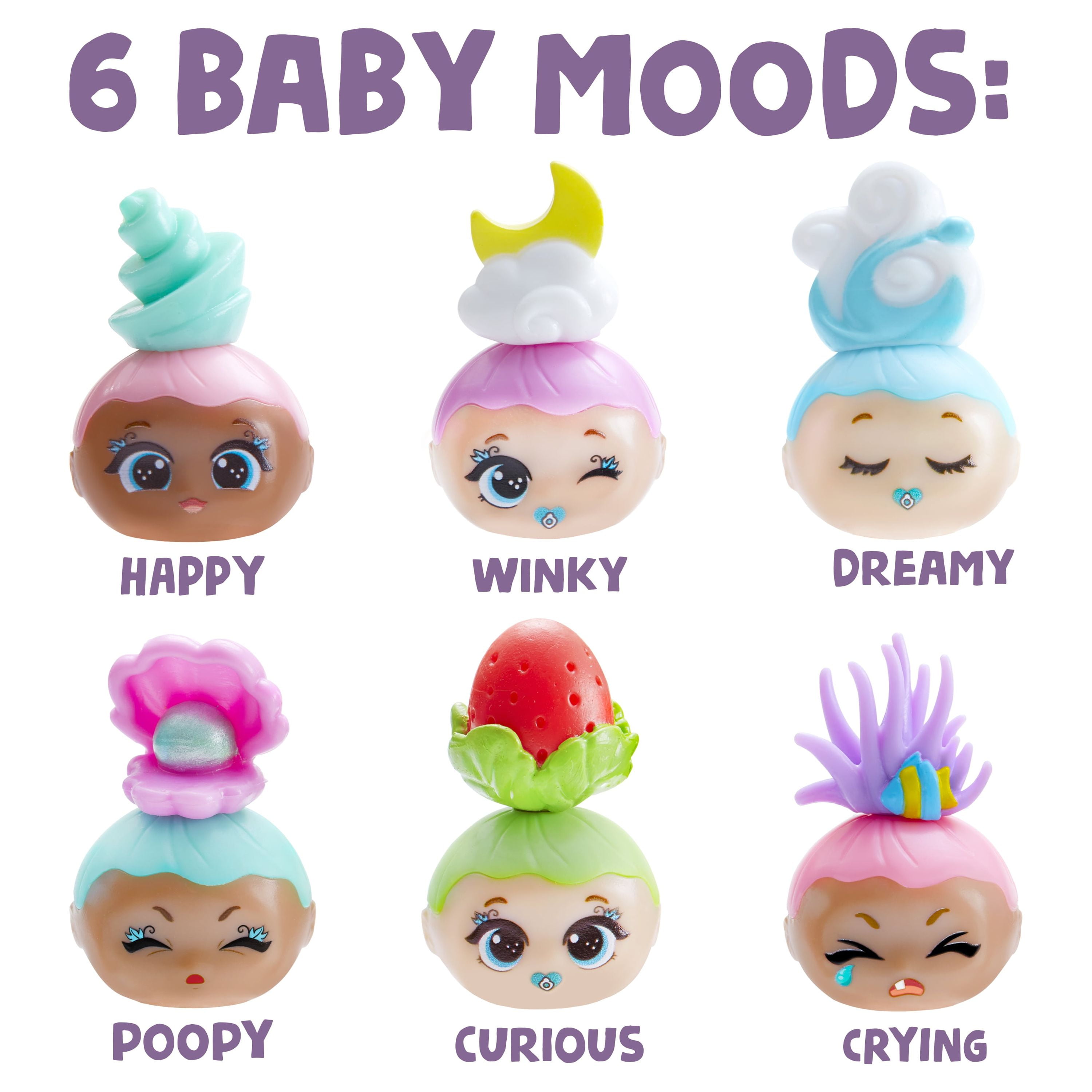 Blume Baby Pop Surprise Toys - 25 Surprises With Secret Nursery Playset, Assorted Styles