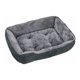 thumbnail image 1 of Cama para perros súper suave gris 50x38x15cm Cama para perros, 1 of 4