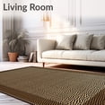 thumbnail image 2 of ODIKA 5'x7' Machine Washable Non-Slip Area Rug, Modern Natural Leopard Large Non Shedding High Traffic Rug, Brown, 45795, 2 of 7