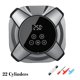 thumbnail image 3 of Bomba infladora eléctrica portátil para neumáticos 12V para coches, SUVs, bicicletas | Pantalla digital con apagado automático | Compresor de aire multifunción con luz LED y carga USB | ABS duradero, 3 of 9