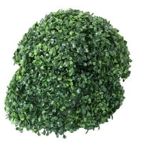 GOOHOCHY  Large Round Topiary Simulated Milano Ball Lifelike Grass Mother