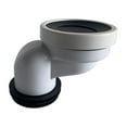 thumbnail image 2 of Offset Toilet Flange Connector Extension 4 inch Tub Waste Repair 10cm, 2 of 7