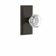 thumbnail image 6 of Grandeur Carchm_Psg_234 Carre Solid Brass Rose Passage Door Knob Set - Brass, 6 of 6