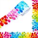 thumbnail image 2 of Bordes de Tablón de Anuncios con Globos de Colores de 59 Pies, Pegatinas Festoneadas con Bordes Enrollados para Aulas, Escuelas y Oficinas, 2 of 5