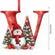 thumbnail image 3 of Adornos Navideños con 26 Letras | Colgante Decorativo Navideño Diy | Decoración Navideña Personalizada para Colgar En El Árbol | Material Acrílico | 10 Cm | Paquete de 26, 3 of 5