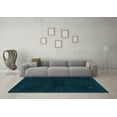 thumbnail image 3 of Ahgly Company Indoor Rectangle Persian Light Blue Bohemian Area Rugs, 7' x 9', 3 of 4