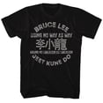 thumbnail image 1 of Bruce Lee Symbols Black Adult T-Shirt 6Xl, 1 of 2