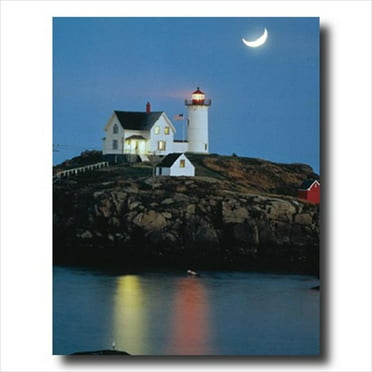 The Stupell Home Decor Collection Portland Head Lighthouse 