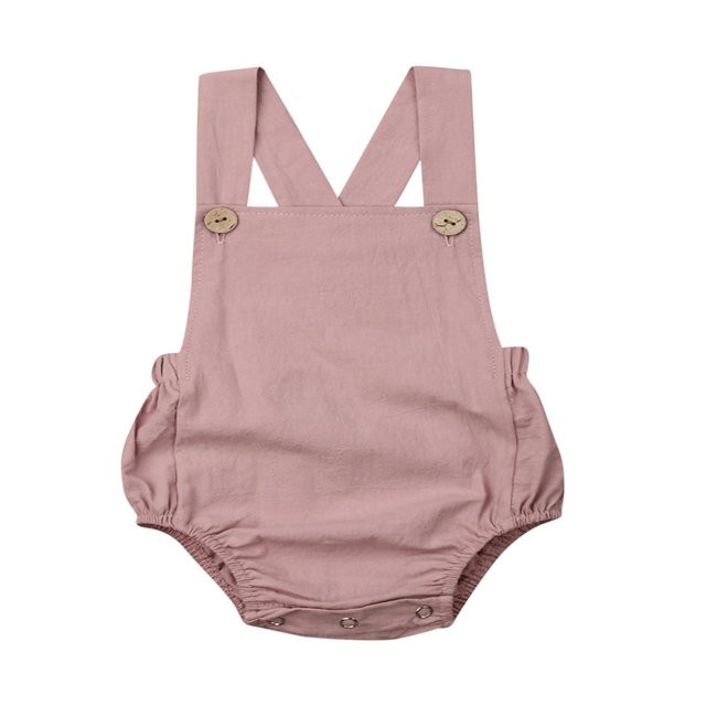PENGXIANG Combinaison Biologique pour Bébé Fille, Tenue une Pièce pour Tout-Petit