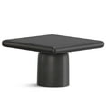 thumbnail image 6 of Simpli Home Zachary 21 inch Wide Square Contemporary Cast Aluminum Coffee Table 2 Piece Set in Graphite, Black Nickel, Fully Assembled, 6 of 11