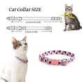 thumbnail image 3 of Riklu Cat Collar with Bell 6 Pcs, Breakaway Kitten Collar for Girl Boy, Adjustable and Safety Buckle, 3 of 5