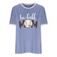 thumbnail image 4 of Elegante blusa de manga corta con cuello redondo y manga abullonada para mujer OAVQHLG3B Store  lin121212, 4 of 5