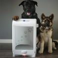 thumbnail image 6 of EyeVac Pet EVPET-PW 6.5 Qt Stationary Touchless Vacuum, White w/ Paw Prints, 6 of 7