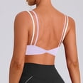 thumbnail image 5 of Sports Bra for Women, Color-Blocked Padded Design with High-Strength Elastic for Shock Absorption During Workouts, Fitness, and Running, 5 of 5