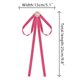thumbnail image 2 of Pin de broche para mujer, lazo de satén con perla para fiesta de boda, talla única, rojo rosa, 2 of 5
