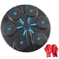 thumbnail image 1 of Boxeo Máquina De Boxeo Musical Inteligente Con Guantes BT Equipo De Entrenamiento De Enfoque De Objetivo De Boxeo Montado En La Pared Modo De Velocidad Ajustable Con Luz LED Para, 1 of 7