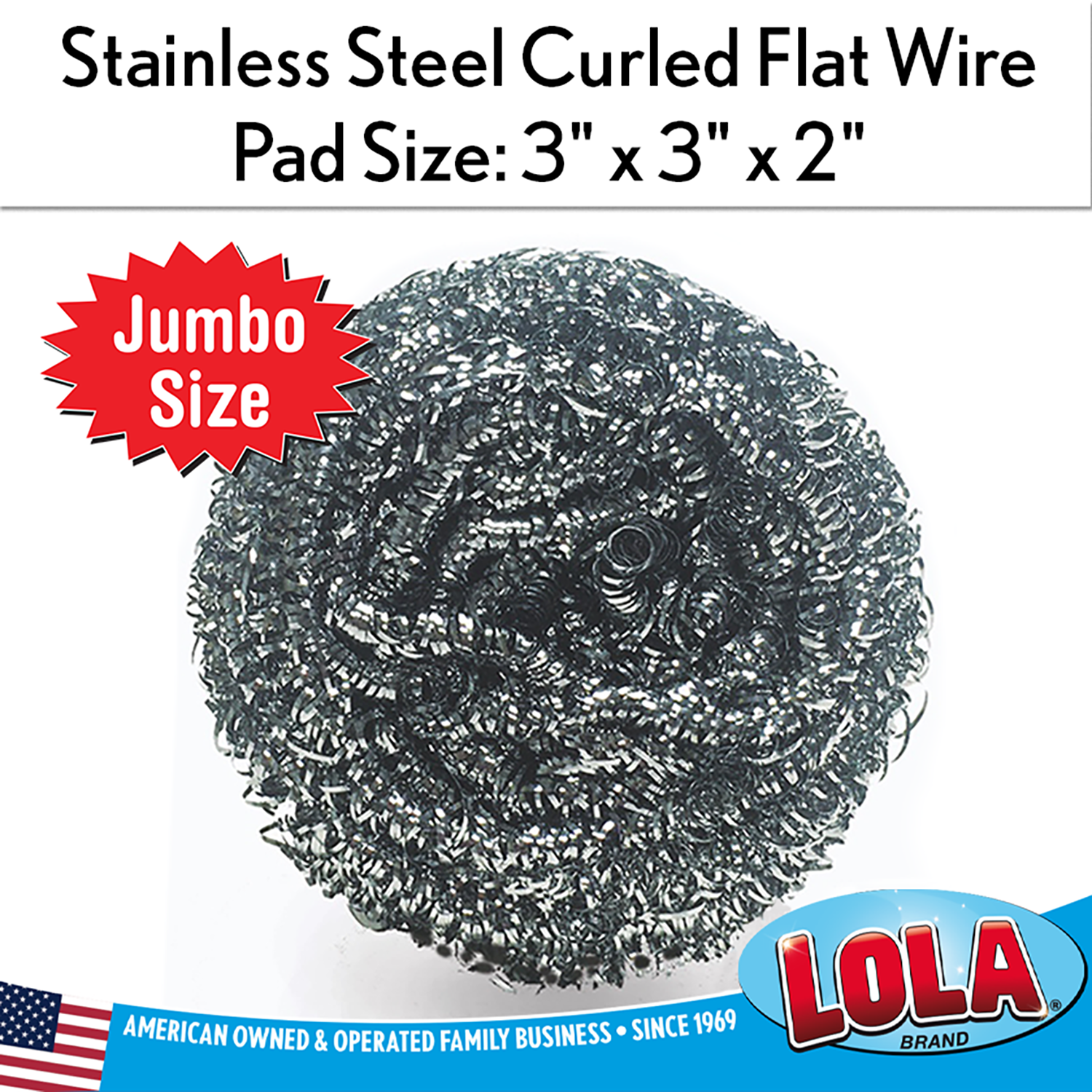 4 Scourer Steel Wire Mesh Ball Pads Kitchen Scrub Cleaning Pan Cleaner  Scouring Stainless Steel Scouring Curled Flat Wire Cleans Caked On & Baked  On