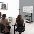 thumbnail image 4 of VIVO Heavy Duty Steel Mobile TV Cart for 42" to 100" Screens w/ Metal AV Shelf, 4 of 9