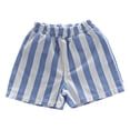 thumbnail image 6 of Xudanell Toddler Boys Chino Shorts Summer Cloths Twill Shorts for Kids (Blue, 2-3 Years), 6 of 6