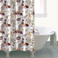 thumbnail image 4 of Pioneer Flower Floral Print Pattern Shower Curtain 72"x84" ,Bathroom Decorative Shower Curtains Set with 12 Hooks,Modern Waterproof Washable Shower Curtain, 4 of 6