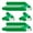Dark Green, variant on 100 Pieces Wrist Band Bracelet Self Adhesive Waterproof Synthetic Paper for Hospital Nightclubs Events