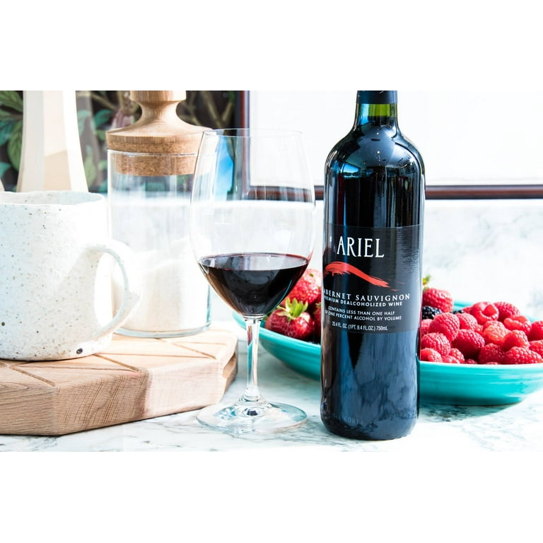 Ariel Sauvignon Nonalcoholic Red Wine Nutrition Facts