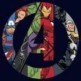 thumbnail image 2 of Men's Marvel Classic Avengers Heroes Logo  Graphic T-Shirt, 2 of 3