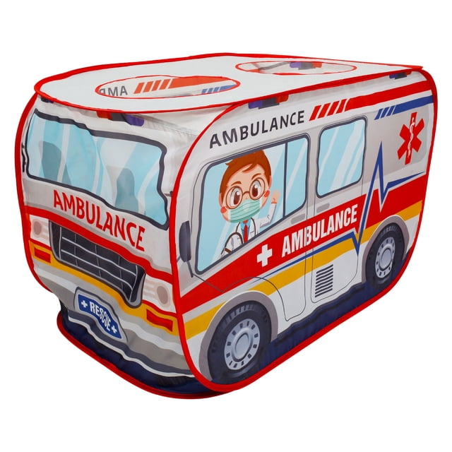 Tente de Jeu Pop-Up pour Enfants en Polyester Tente de Jeu Pliable Intérieure Extérieure Maisonnette pour Tout-Petits Style Voiture Tente de Jeu Garçon Fille avec Sac de Rangement pour Enfants Tout-Petits Intérieur Extérieur