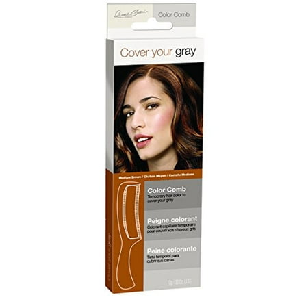 Daggett & Ramsdell Cover Your Gray Color Comb, Medium Brown | Walmart