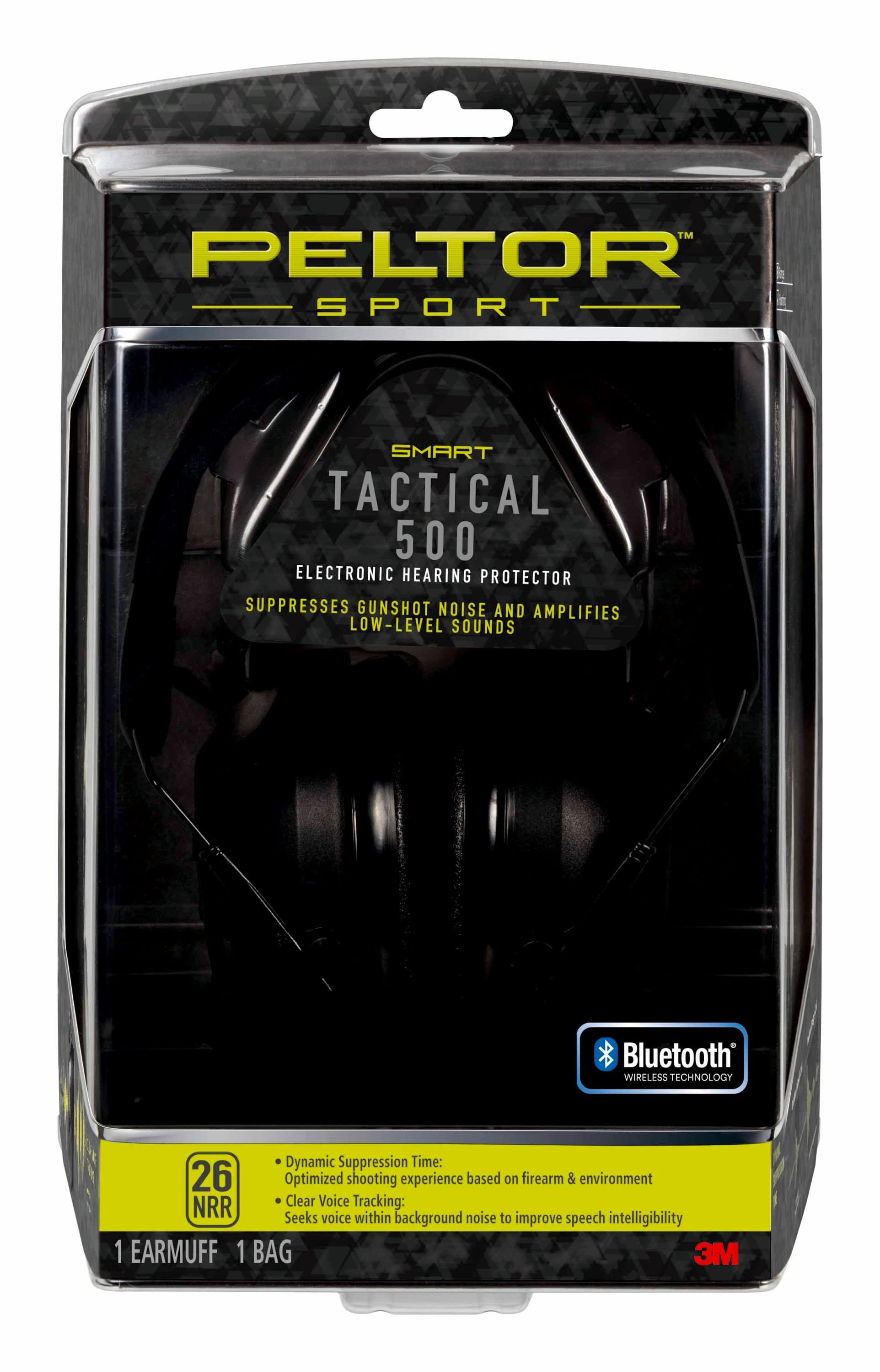 Peltor Sport Tactical 100 Electronic Hearing Protector Ear Muffs TAC100-OTH 
