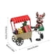 thumbnail image 3 of Ganfancp Adornos Navideños Luminosos de Hierro Forjado con Luces Adornos para Trineos Ancianos Renos Carritos de Regalos para Niños Decoraciones de Escritorio Ofertas de La Semana 1X Juguetes, 3 of 6