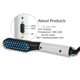 thumbnail image 5 of Mini peine eléctrico para peinar la barba para hombres, alisador de barba para hombres, peine para alisar la barba, 5 of 5