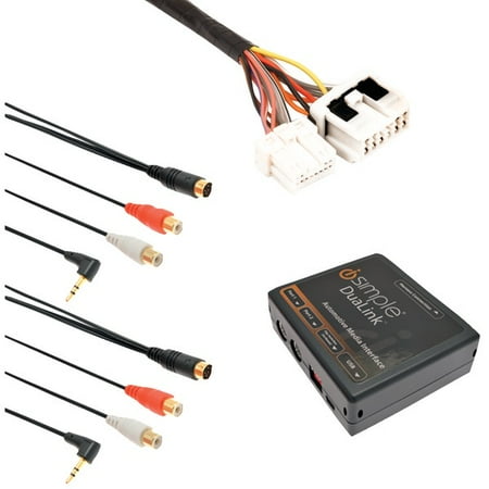iSimple Dual AUX Audio Input Interface for Select Nissan and Infiniti Vehicles