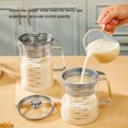 thumbnail image 4 of kurtrusly Stainless Steel Juice Tea Container With Glass Tea Strainer Efficient Filter For Juice Filtration 1500ML, 4 of 4