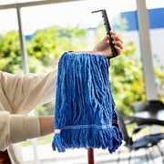 Libman Heavy Duty Blue Looped End Mop Refill with Cotton Blend Fibers