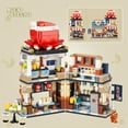 thumbnail image 6 of SKQIT Street View Noodle Shop Mini Building Blocks, MOC Creative Building Toys Model Set, 870 PCS Simulation Architecture Construction Toy, Gift Idea for Adults, 6 of 12