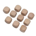 thumbnail image 2 of LEFU for Blank Wooden Dice 10PCS Unfinished Wood Cubes Square for DIY Craft Printing Painting Carving Engraving Screen Printing Drawing Numbers Patterns Custom Designs Family Game Night, 2 of 10