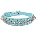 thumbnail image 1 of Mushrooms Spiked Rivet Studded Adjustable Pu Leather Pet Collars For Cats Puppy Dogs - Jxlgv, 1 of 5