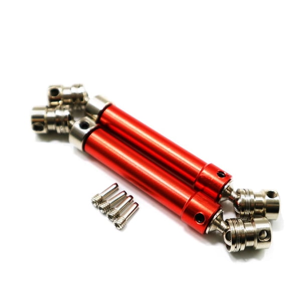 Eje de transmisión central Bewildely ligero de acero para 1/10 HPI VENTURE RC Rojo