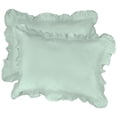 thumbnail image 5 of Vue Signature Rona 3 Piece 100% Cotton Duvet Set - King - Mint, 5 of 6