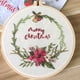 thumbnail image 4 of Matsuzay Kit de inicio de punto de bordado de Navidad DIY patrón de Navidad hecho a mano bordado de tela aro principiante bordado punto de cruz Artesanía S339 Matsuzay HA006931-03, 4 of 6