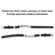 thumbnail image 3 of Pulsera Médica Para Diabetes, Pulsera Para Diabéticos De Alerta Ajustable De Silicona Para Emergencias, 3 of 7