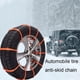 thumbnail image 4 of Cadena de nieve de nailon, 10 piezas, cadena de nieve de nailon antideslizante, cadena de nieve para barro, cadenas para neumáticos de automóvil, estética elegante, 4 of 9