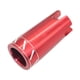 thumbnail image 2 of Tapa del extremo de la caña de pescar,Tapa de culata de caña de pescar Cardán decorativo,Reemplazo de aparejos de pesca Gimbals DIY Rod,Piezas de caña de pescar Tapa trasera de la caña Rojo, 2 of 8