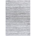 thumbnail image 5 of Hauteloom Trude Living Room, Bedroom Area Rug - Bohemian, Transitional - High Pile - Light Silver, Silver Gray, Metallic Silver - 5'3" x 7', 5 of 6