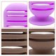 thumbnail image 3 of 2pcs Silicona Polvo Puff Puff Rack Respense Sponge Sponge Foundation Suponador de esponja, 3 of 3