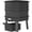 Black, variant on 4-Tray Worm Composter Bin, 7.4 Gal Indoor/Outdoor Composting System for Recycling Food Waste, Black, with Spigot