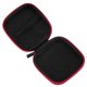 thumbnail image 3 of Estuche portátil para almacenamiento de auriculares pequeños, bolsa de transporte, caja (rosa), 3 of 8