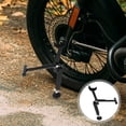 thumbnail image 3 of Motorcycle Wheel Lift Stand Trail Stand Front And Rear Wheel Lift Stand Portable Easy And For Most Motorcycle Wheels Black, 3 of 6