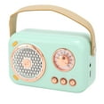 thumbnail image 4 of Mini Altavoz Bluetooth, Altavoz Bluetooth Retro Mini Altavoz inalámbrico estéreo Altavoz Bluetooth portátil Altamente versátil, 4 of 8